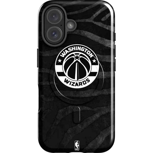 NBA Washington Wizards Animal Print iPhone 16 Magsafe Impact Case