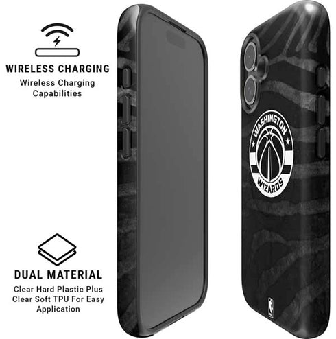 NBA Washington Wizards Animal Print iPhone 16 Magsafe Impact Case