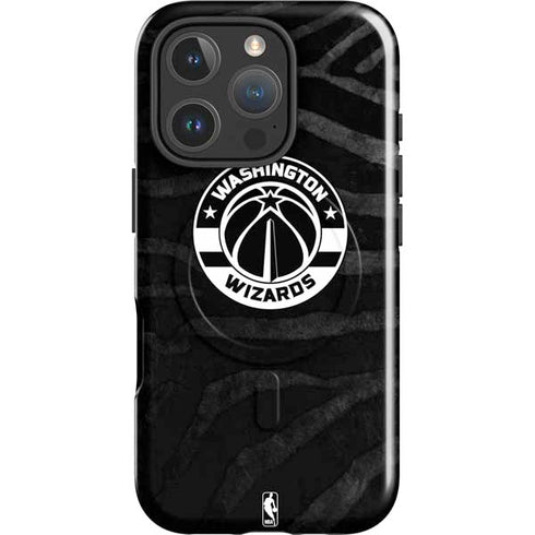 NBA Washington Wizards Animal Print iPhone 16 Pro Magsafe Impact Case