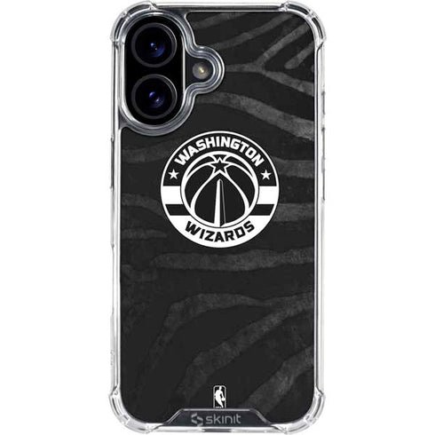 NBA Washington Wizards Animal Print iPhone 17 Clear Case