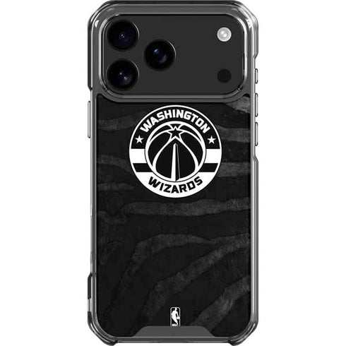 NBA Washington Wizards Animal Print iPhone 18 Pro Max Clear Case