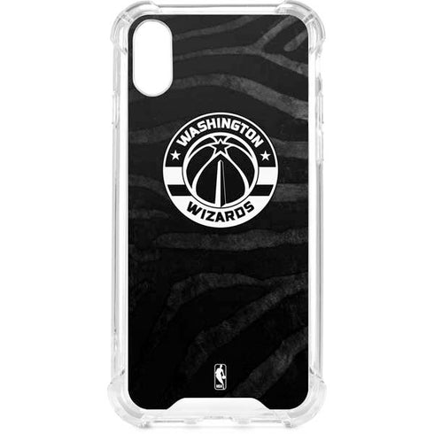 NBA Washington Wizards Animal Print iPhone XS Clear Case