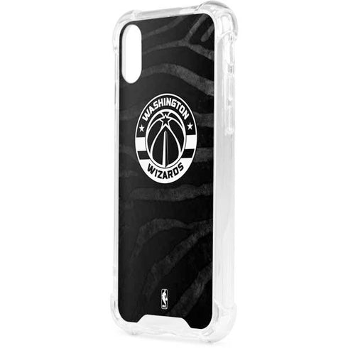 NBA Washington Wizards Animal Print iPhone XS Clear Case