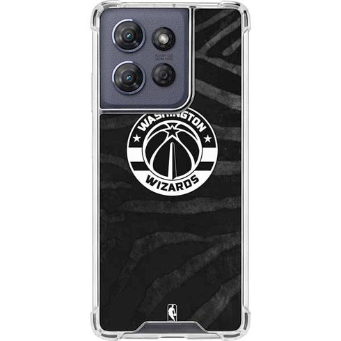 NBA Washington Wizards Animal Print Moto G 5G (2025) Clear Case