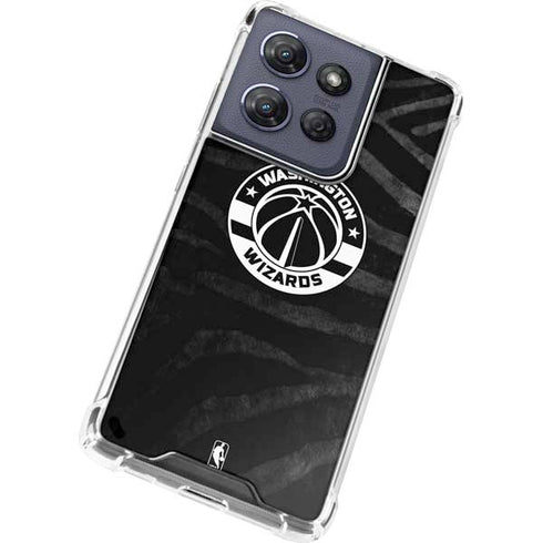 NBA Washington Wizards Animal Print Moto G 5G (2025) Clear Case