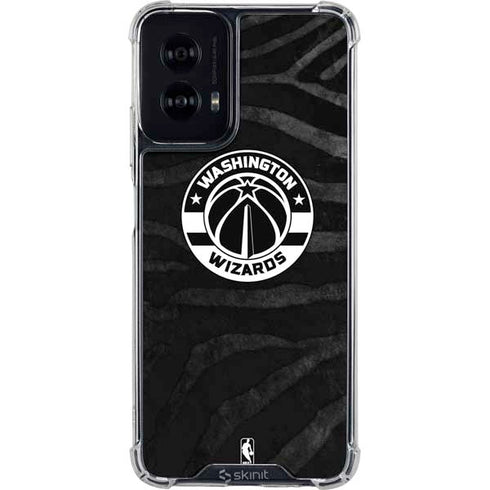 NBA Washington Wizards Animal Print Moto G Power 5G (2024) Clear Case