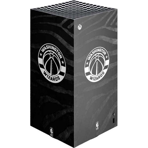 NBA Washington Wizards Animal Print XBox Series X Digital Edition Console Skin