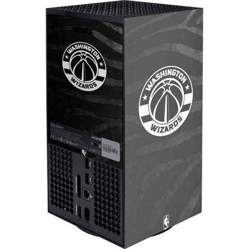 NBA Washington Wizards Animal Print XBox Series X Digital Edition Console Skin