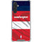 NBA Washington Wizards Away Jersey Galaxy A17 Clear Case