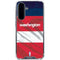 NBA Washington Wizards Away Jersey Galaxy A36 5G Clear Case