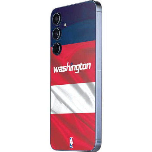 NBA Washington Wizards Away Jersey Galaxy A55 5G Skin