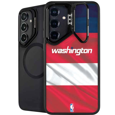 NBA Washington Wizards Away Jersey Galaxy S24 FE Kickstand Case