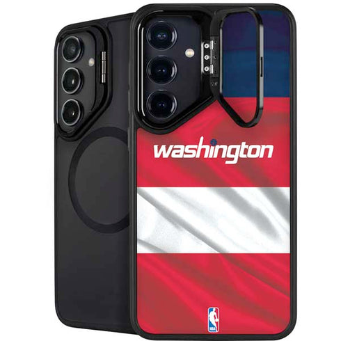 NBA Washington Wizards Away Jersey Galaxy S25 Kickstand Case