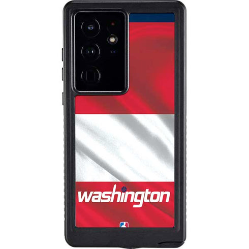 NBA Washington Wizards Away Jersey Galaxy S24 Ultra Waterproof Case