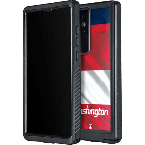 NBA Washington Wizards Away Jersey Galaxy S24 Ultra Waterproof Case