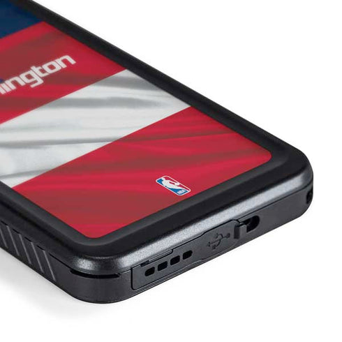 NBA Washington Wizards Away Jersey Galaxy S24 Waterproof Case