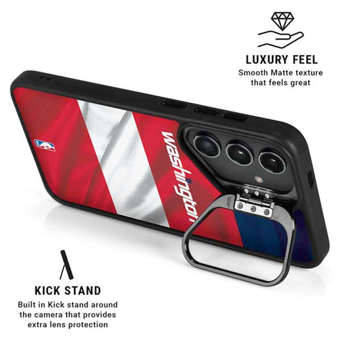 NBA Washington Wizards Away Jersey Galaxy S26 Kickstand Case