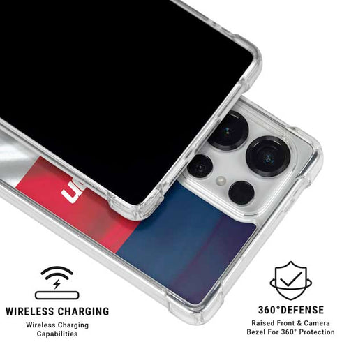 NBA Washington Wizards Away Jersey Galaxy S26 Ultra Clear Case