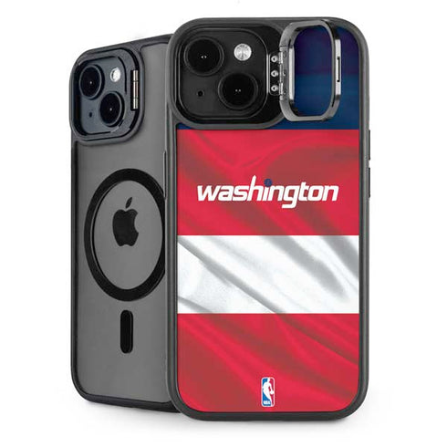 NBA Washington Wizards Away Jersey iPhone 15 Plus Kickstand Case
