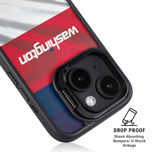 NBA Washington Wizards Away Jersey iPhone 15 Plus Kickstand Case