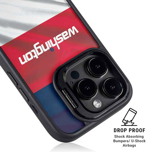 NBA Washington Wizards Away Jersey iPhone 15 Pro Kickstand Case