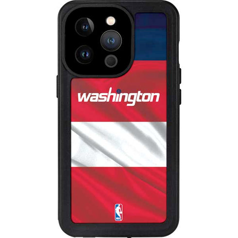 NBA Washington Wizards Away Jersey iPhone 15 Pro Waterproof Case