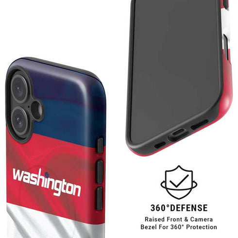 NBA Washington Wizards Away Jersey iPhone 16 Plus Magsafe Impact Case