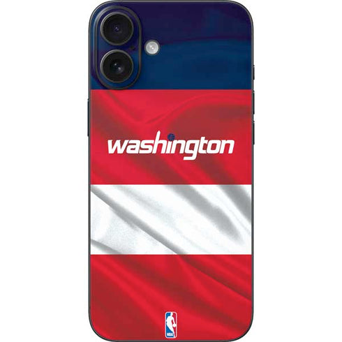 NBA Washington Wizards Away Jersey iPhone 16 Plus Skin