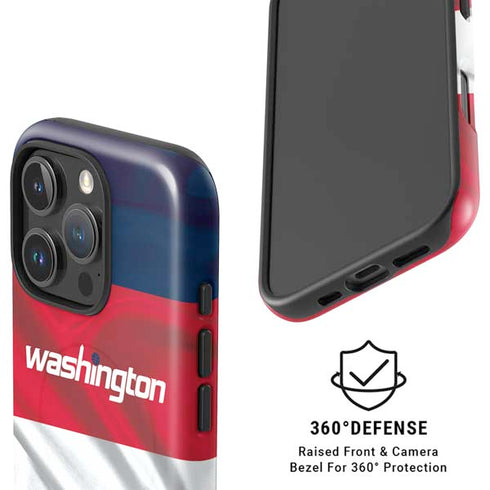 NBA Washington Wizards Away Jersey iPhone 16 Pro Max Magsafe Impact Case