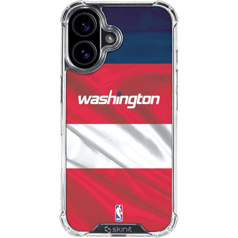 NBA Washington Wizards Away Jersey iPhone 17 Clear Case