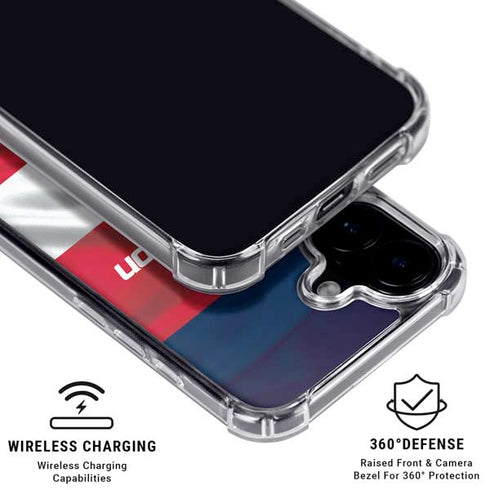 NBA Washington Wizards Away Jersey iPhone 17 Clear Case