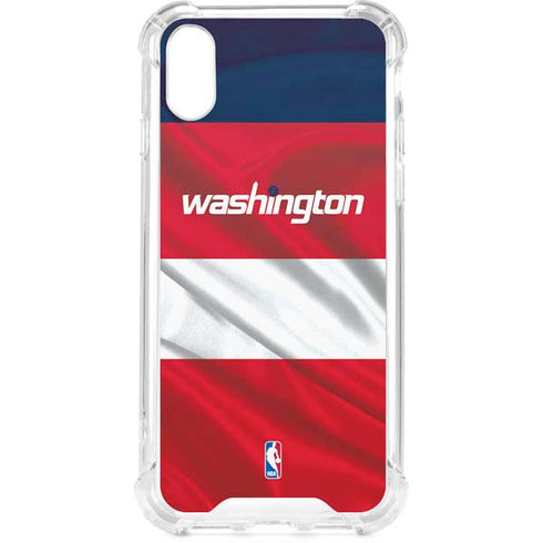 NBA Washington Wizards Away Jersey iPhone XS Clear Case
