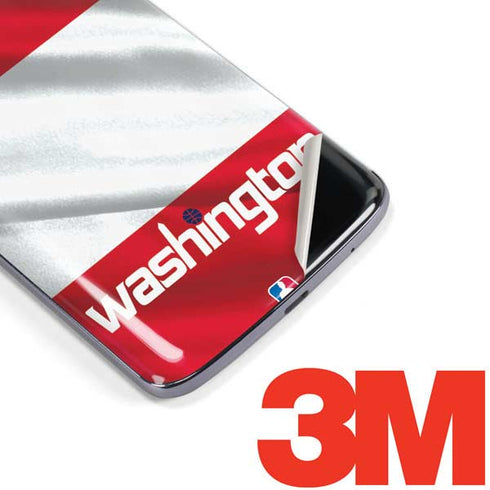 NBA Washington Wizards Away Jersey Moto E5 Plus Skin