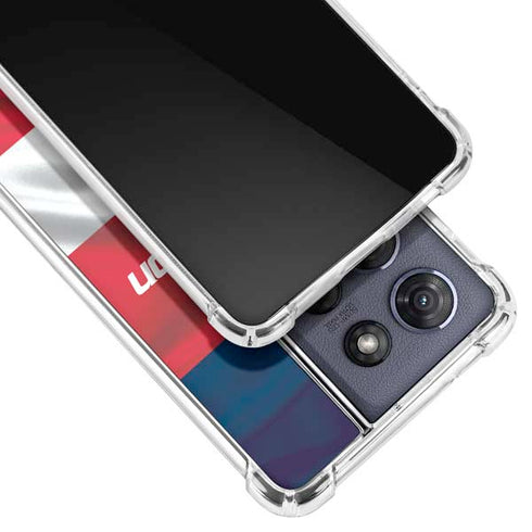 NBA Washington Wizards Away Jersey Moto G 5G (2025) Clear Case