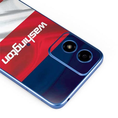 NBA Washington Wizards Away Jersey Moto G Play 4G (2024) Skin