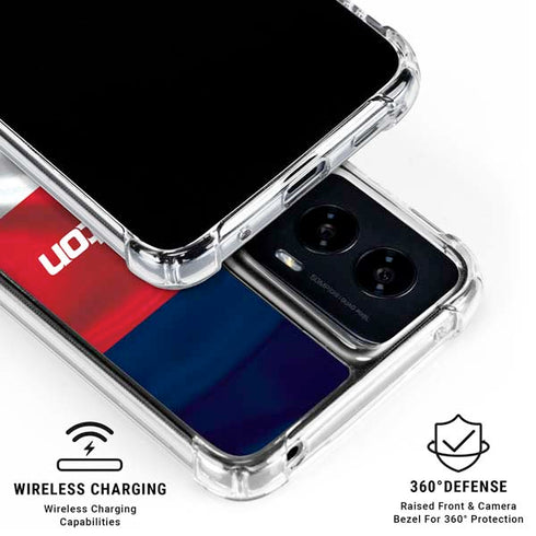 NBA Washington Wizards Away Jersey Moto G Power 5G (2024) Clear Case