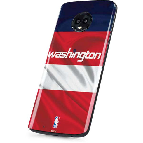 NBA Washington Wizards Away Jersey Moto G6 Skin