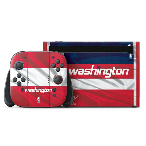 NBA Washington Wizards Away Jersey Nintendo Skins