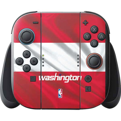 NBA Washington Wizards Away Jersey Nintendo Switch 2 (2025) with Joy-Con Skin