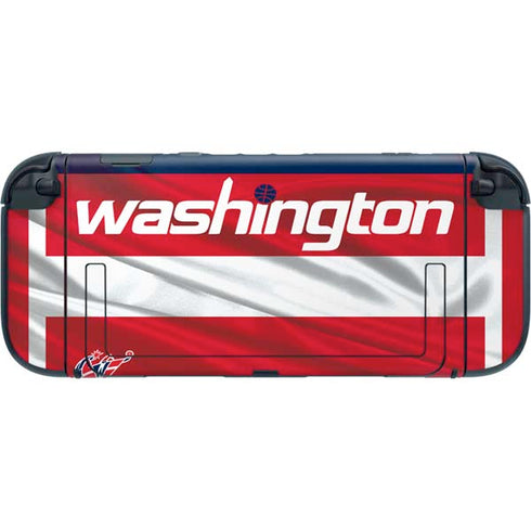 NBA Washington Wizards Away Jersey Nintendo Switch 2 (2025) with Joy-Con Skin