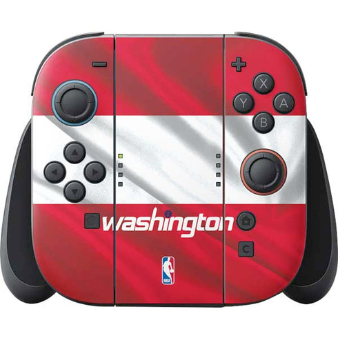 NBA Washington Wizards Away Jersey Nintendo Switch 2 (2025) Joy-Con Controller Skin