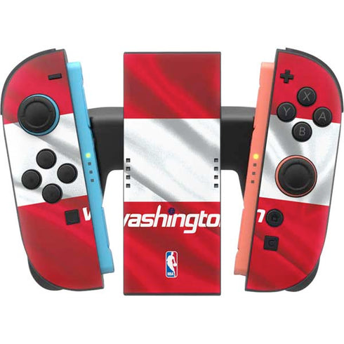 NBA Washington Wizards Away Jersey Nintendo Switch 2 (2025) Joy-Con Controller Skin