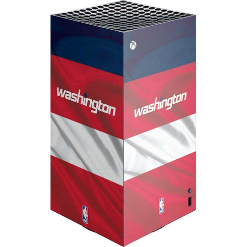 NBA Washington Wizards Away Jersey XBox Series X Digital Edition Console Skin