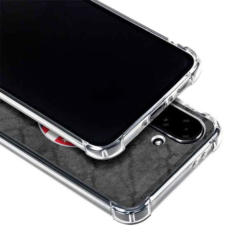 NBA Washington Wizards Black Rust Galaxy A36 5G Clear Case