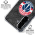 NBA Washington Wizards Black Rust Galaxy A36 5G Clear Case