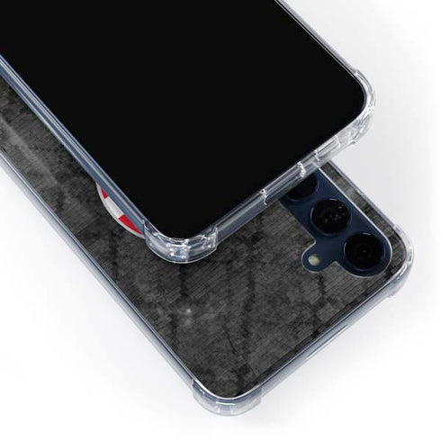 NBA Washington Wizards Black Rust Galaxy A55 5G Clear Case