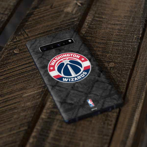 NBA Washington Wizards Black Rust Galaxy S10 Plus Skin
