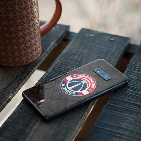 NBA Washington Wizards Black Rust Galaxy S10e Skin