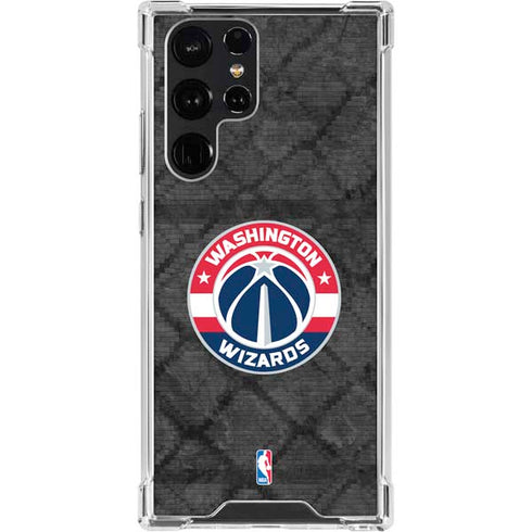 NBA Washington Wizards Black Rust Galaxy S23 Ultra Clear Case