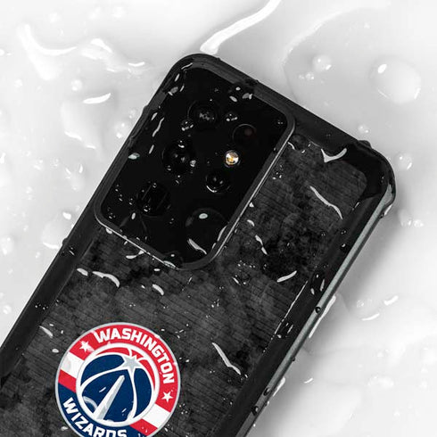 NBA Washington Wizards Black Rust Galaxy S24 Ultra Waterproof Case